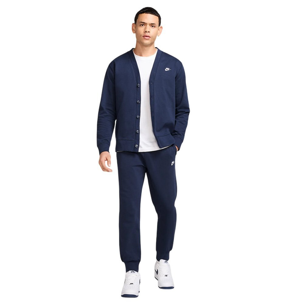 Баскетбольные штаны Nike Club Fleece Navy Blue Pants