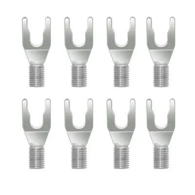 Wireworld Set of 8 Uni-Term Silver Spades w/Sockets, коннектор "лопатка", посеребр.,8шт. (SPDSUTM08)