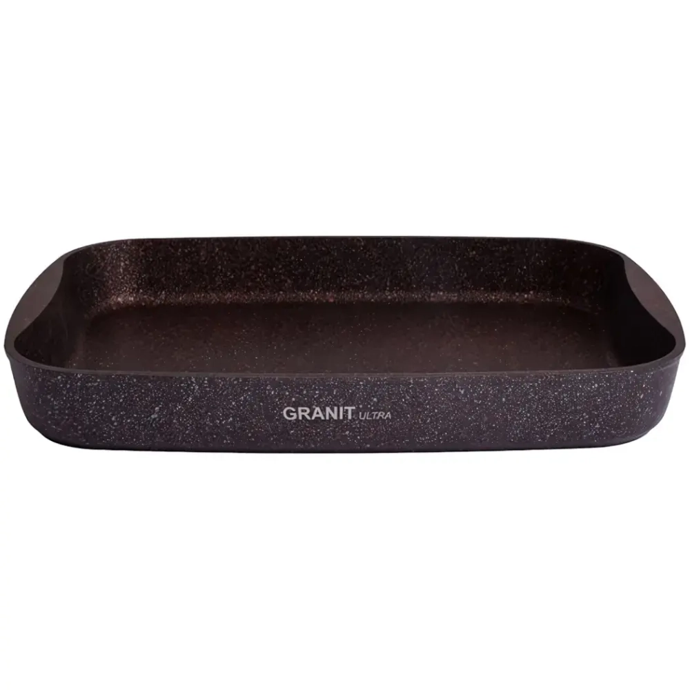 Противень 33,5*22*5,5см АП «Granit Ultra» (red)