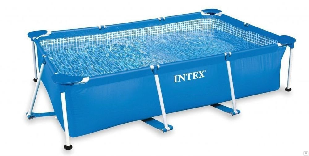 Каркасный прямоугольный бассейн Intex 28270