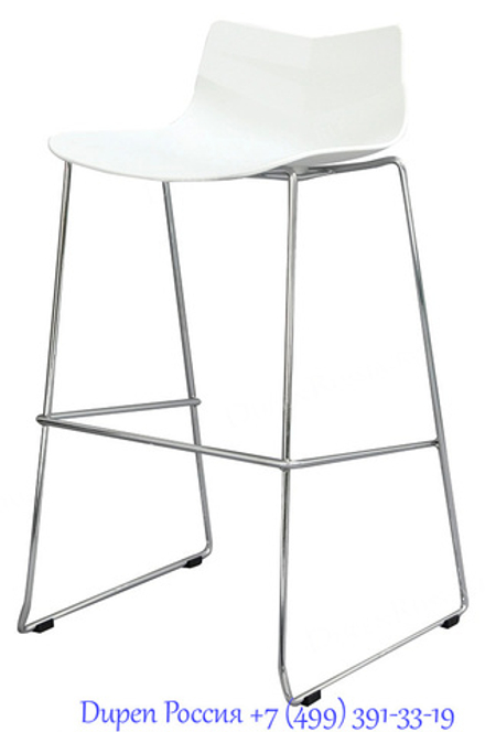Стул барный LEAF-06 белый