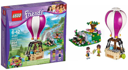 LEGO Friends: Воздушный шар 41097 — Heartlake Hot Air Balloon — Лего Друзья Продружки Френдз