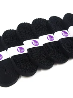 170 Черный Набор резинок normal