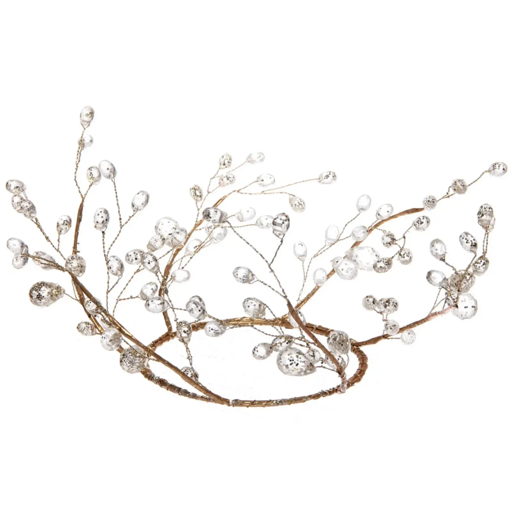 Декоративное украшение «Изысканный блеск» d-10 см, Золото