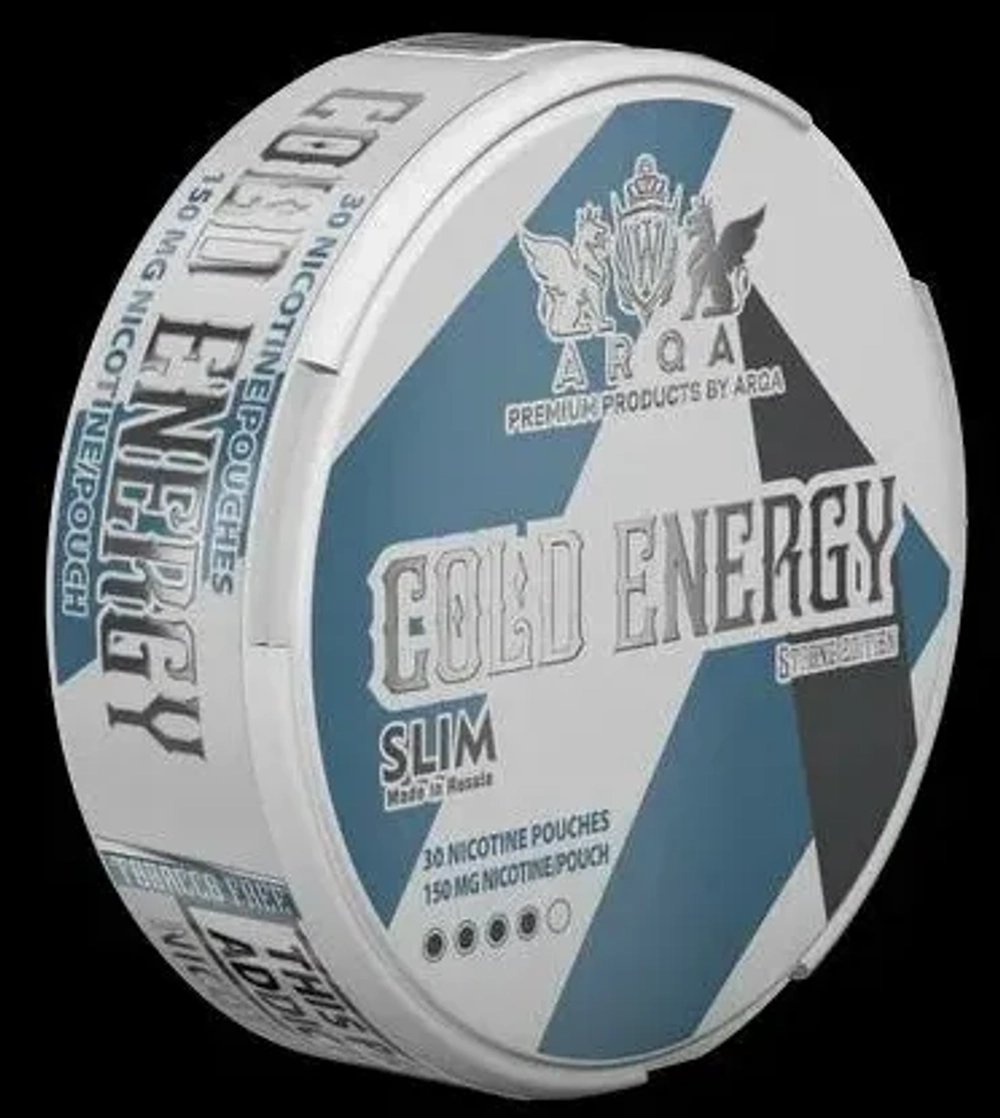 ARQA STRONG EDITION COLD ENERGY (150МГ) - ХОЛОДНЫЙ ЭНЕРГЕТИК