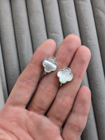 Швензы клевер с перламутром английский замок