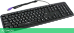 Клавиатура Oklick 180M PS/2 черный