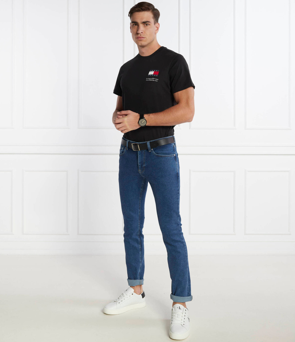 Футболка 2шт. TJM SLIM 2PACK S/S FLAG DNA Tommy Jeans - белый(DM0DM18862)