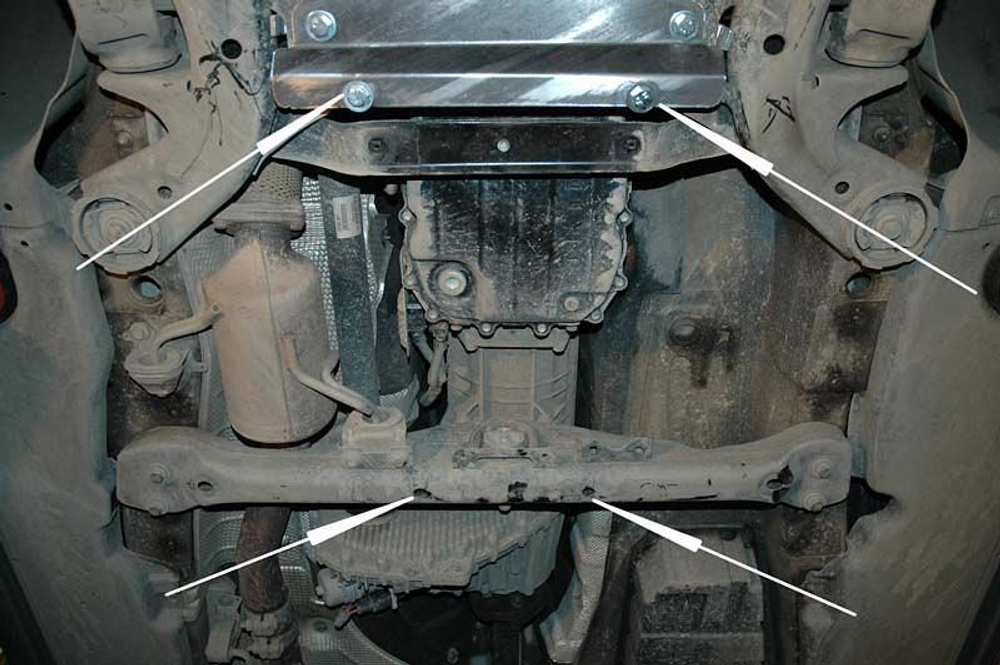 Защита КПП Sheriff для Volkswagen Touareg I (GP) 2002-2010 арт.26.0793