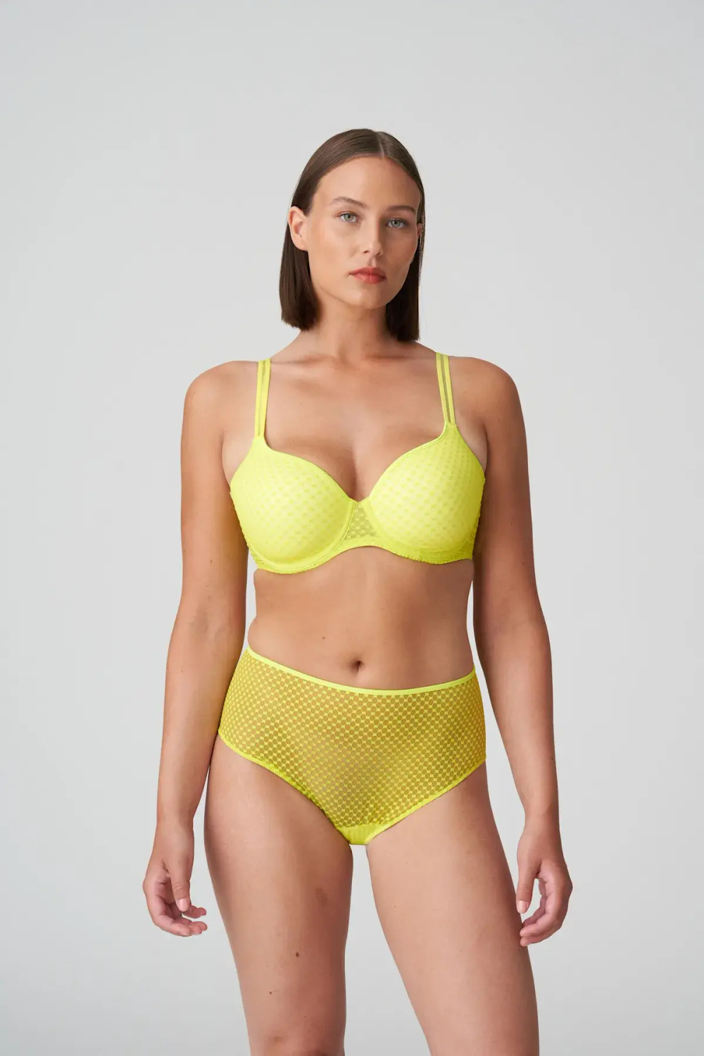 PRIMADONNA Twist Glass Beach Бюстгальтер с полной чашкой, желтый