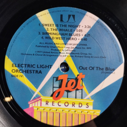 Винтажная виниловая пластинка LP Electric Light Orchestra Out Of The Blue (USA 1977) Mr. Blue Sky