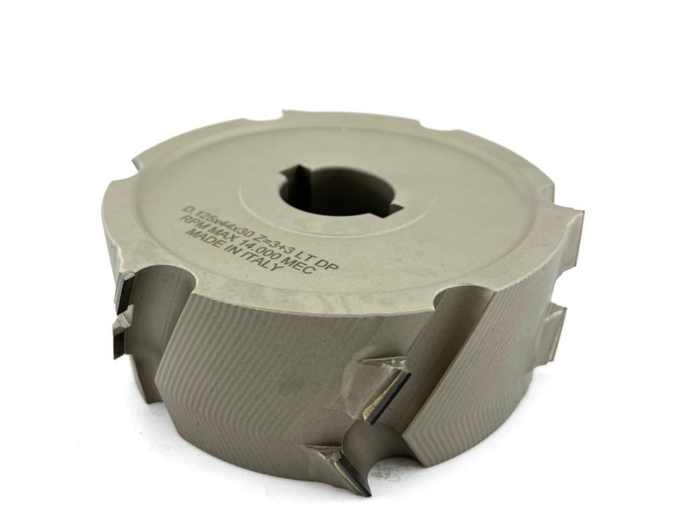 PCD фреза D.125x43x30+DKN Z=3+3 H=3 LH + RH для Filato, KDT, Homag, Biesse