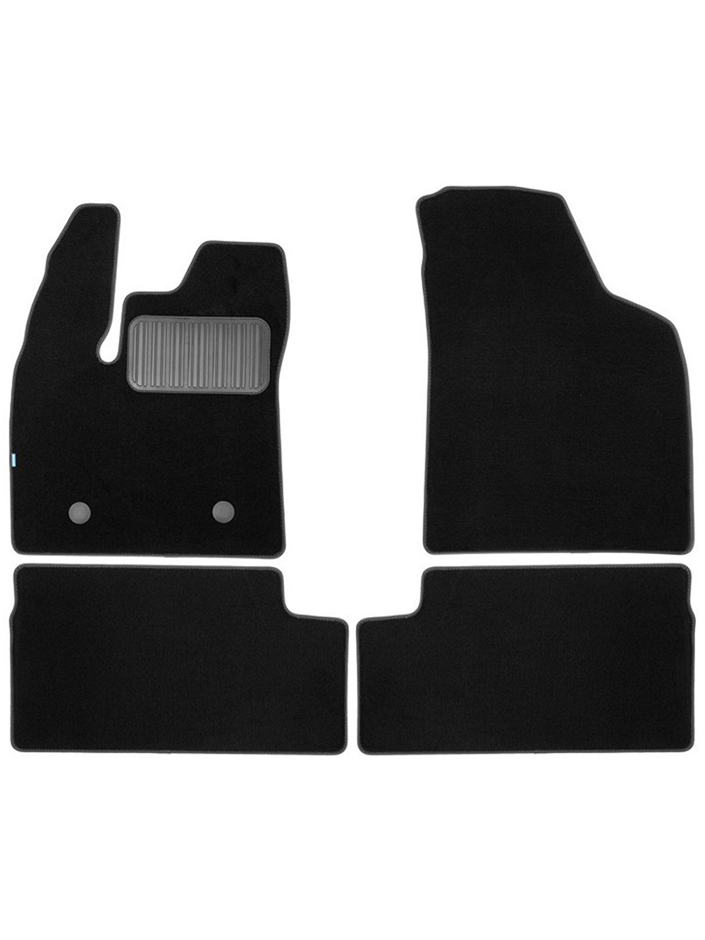 Коврики ворсовые для CHERY EQ7 2024-н.в. Универсал 5 дв. 4 шт. коврики текстильные в салон KLEVER05.AN0711.110KH