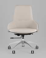 Кресло офисное TopChairs Soulo светло-серый, серый