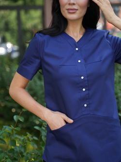 Блуза медицинская женская | Бл-353 к клеон стрейч