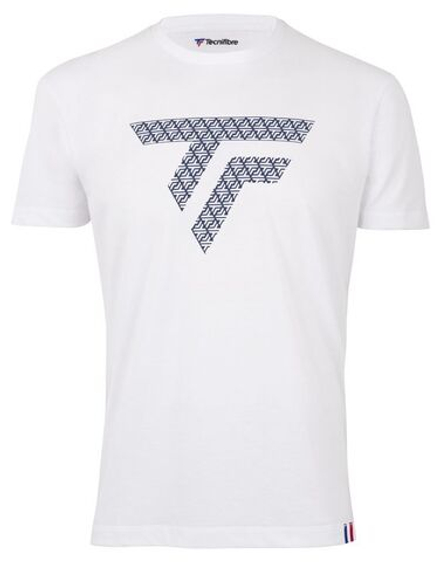 Мужская теннисная футболка Tecnifibre Training Tee - белый