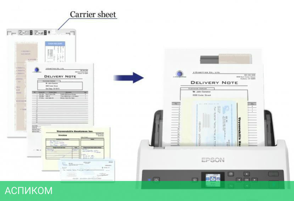 Сканер Epson WorkForce DS-870 (B11B250401)