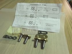 JT Dual Connecting Link- DL Type. 520 Chain. O-ring. ASMX.