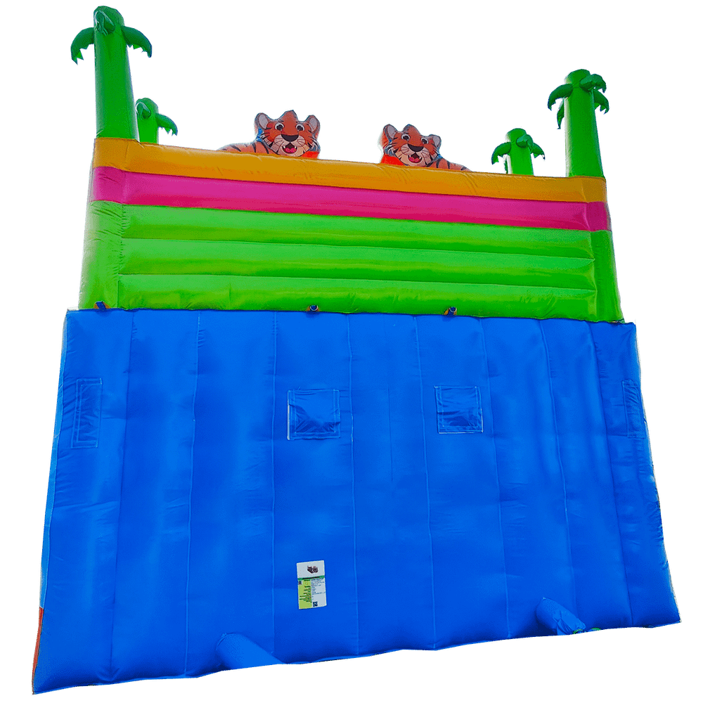 Коммерческий надувной батут «Тигриная страна 3», 10*5*5 м
