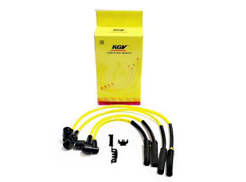 Провода зажигания высоковольтные для ВАЗ 2111 8 клапанов 1,6 силиконовые под ГБО KGV
