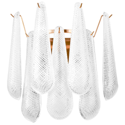 799622 Бра RETRO II 2х6W(led) E14 ЗОЛОТО/ПРОЗРАЧНЫЙ