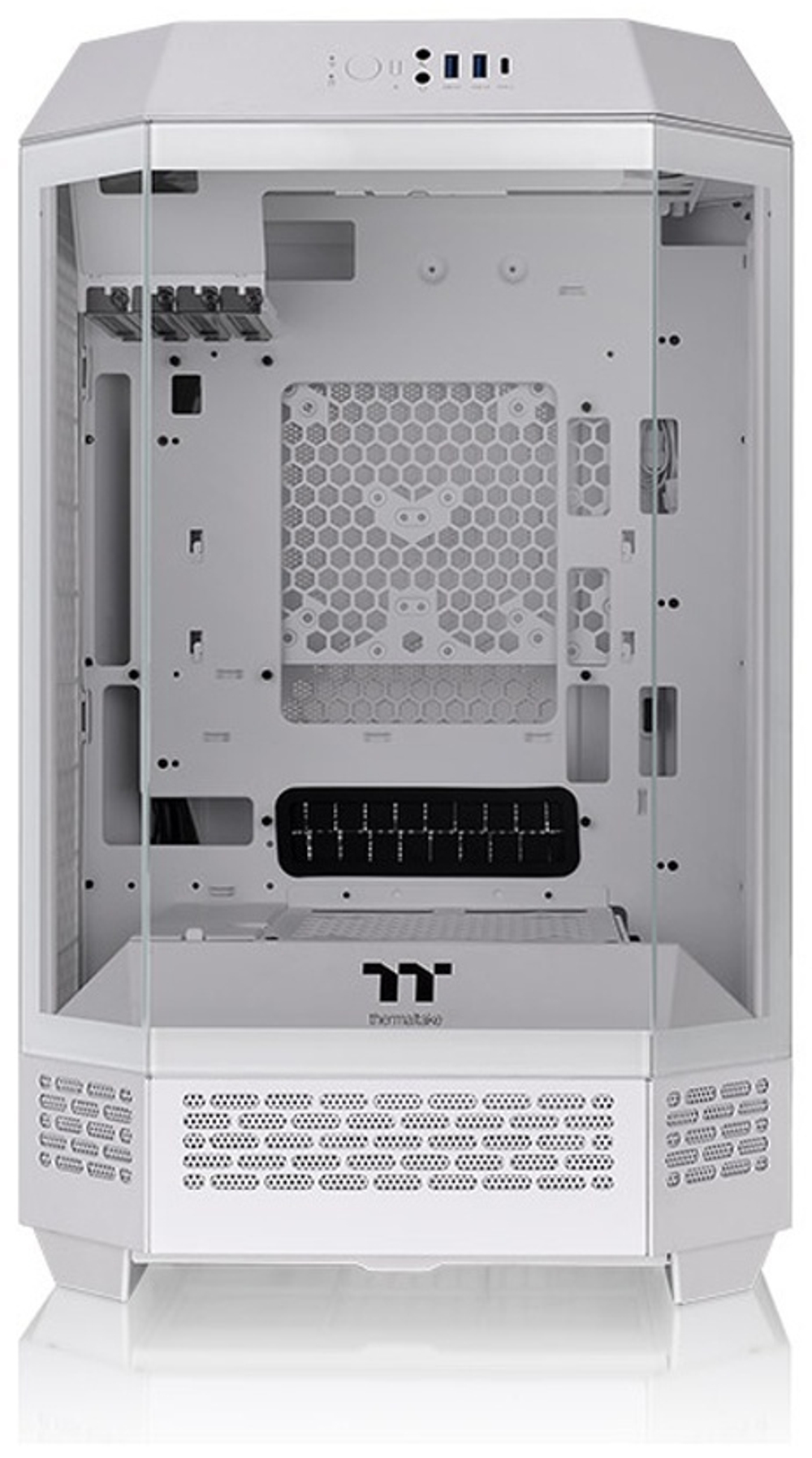 Корпус Thermaltake Thermaltake The Tower 300 Snow белый