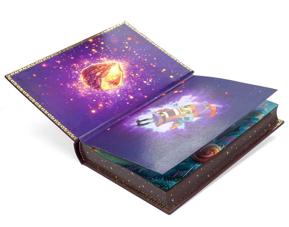 Гофман Амадей "Щелкунчик и мышиный король". Подарочное издание в кожаном переплете