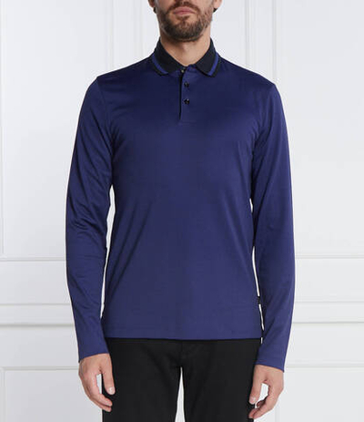 Поло Pleins BOSS BLACK - темно-синий(50500463)