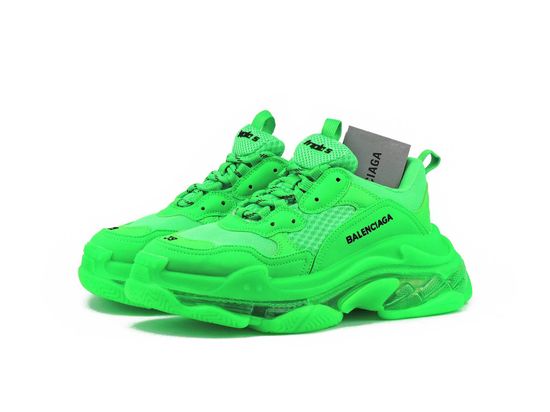 Кроссовки Balenciaga Triple S Clear Sole Green