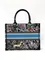 Сумка женская Dior Book Tote, модель среднего формата синий