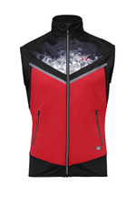Жилет KV+ PREMIUM unisex black/red/white, 23V148.3