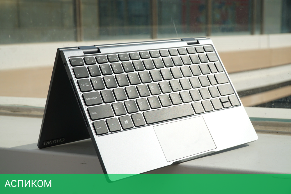 Ноутбук Chuwi MiniBook X N-series N100 12Gb SSD512Gb Intel UHD Graphics 10.51" IPS Touch WQXGA (1920x1200) Windows 11 Home grey WiFi BT Cam 3800mAh (1746362)