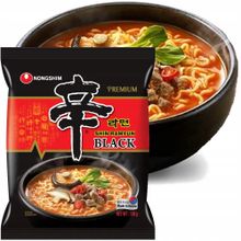 Лапша Nongshim Shin Ramyun Black Говядина и грибы 130 г
