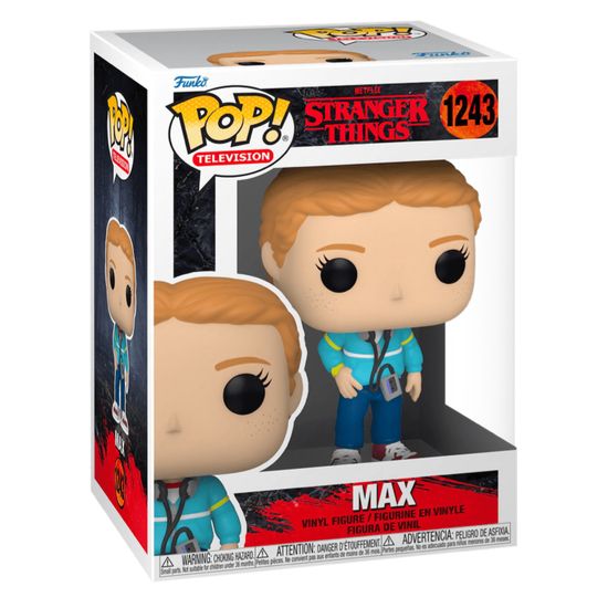 Фигурка Funko POP! TV Stranger Things S4 Max (1243) 62399 / Фигурка Фанко ПОП! по мотивам сериала "Очень странные дела", Макс