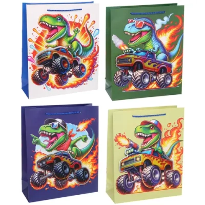 Пакет подарочный «Мой динозавр» 26*32*10 см