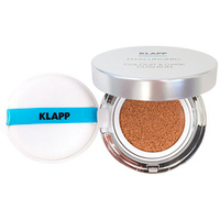 Тональный увлажняющий крем-кушон тон Средне-темный Klapp Hyaluronic Colour & Care Cushion Medium Dark 15г