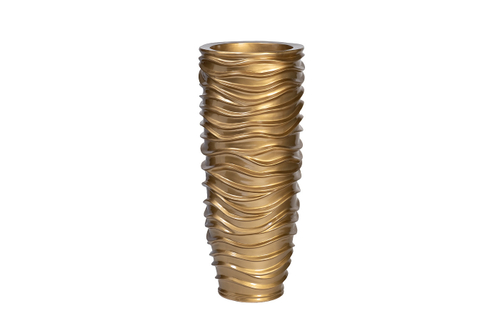 ZS-C845-34 Кашпо 34*34*84см цвет золото