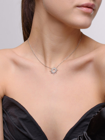 Колье "Sun mini" Silver