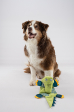 Игрушка для собак Крокодил, зеленый, Flamingo