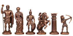 Manopoulos Шахматы подарочные Античные войны