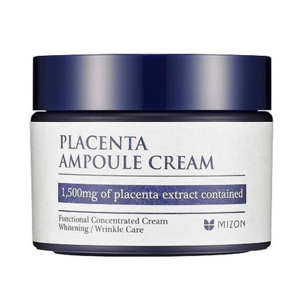 Концентрированный крем для лица плацентарный MIZON Placenta Ampoule Cream 50 мл. (ребрендинг)