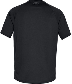 Мужская теннисная футболка Under Armour Tech SS Tee 2.0 - black