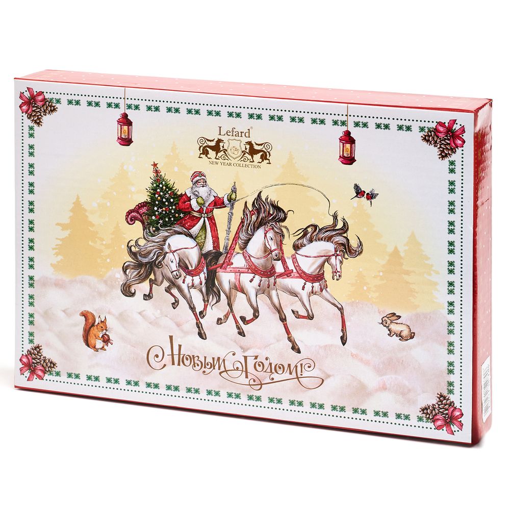 БЛЮДО LEFARD "ТРОЙКА" ПРЯМОУГ. 25*16*3 СМ БЕЛОЕ (КОР=12ШТ.)