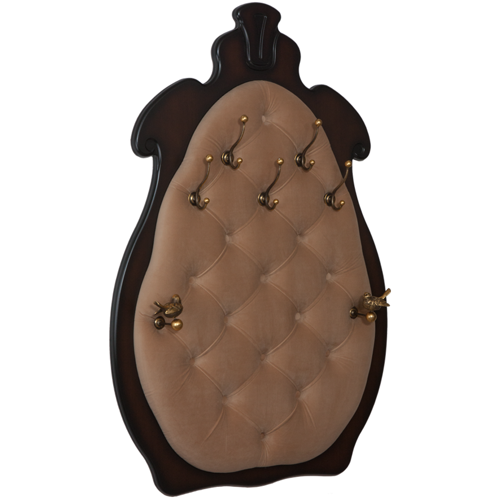 Вешалка настенная Квин Каштан Капучино 2