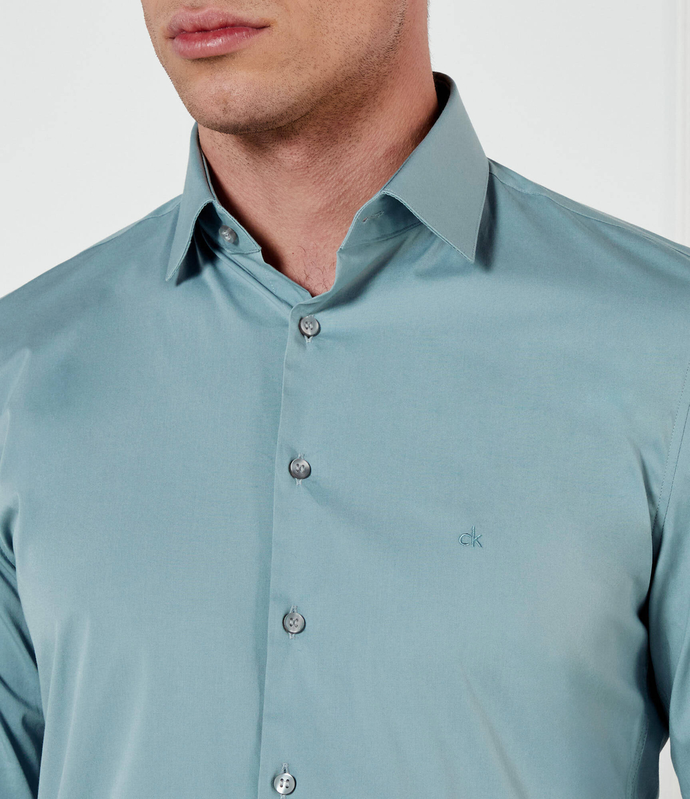 рубашка Calvin Klein - голубой(K10K108229)