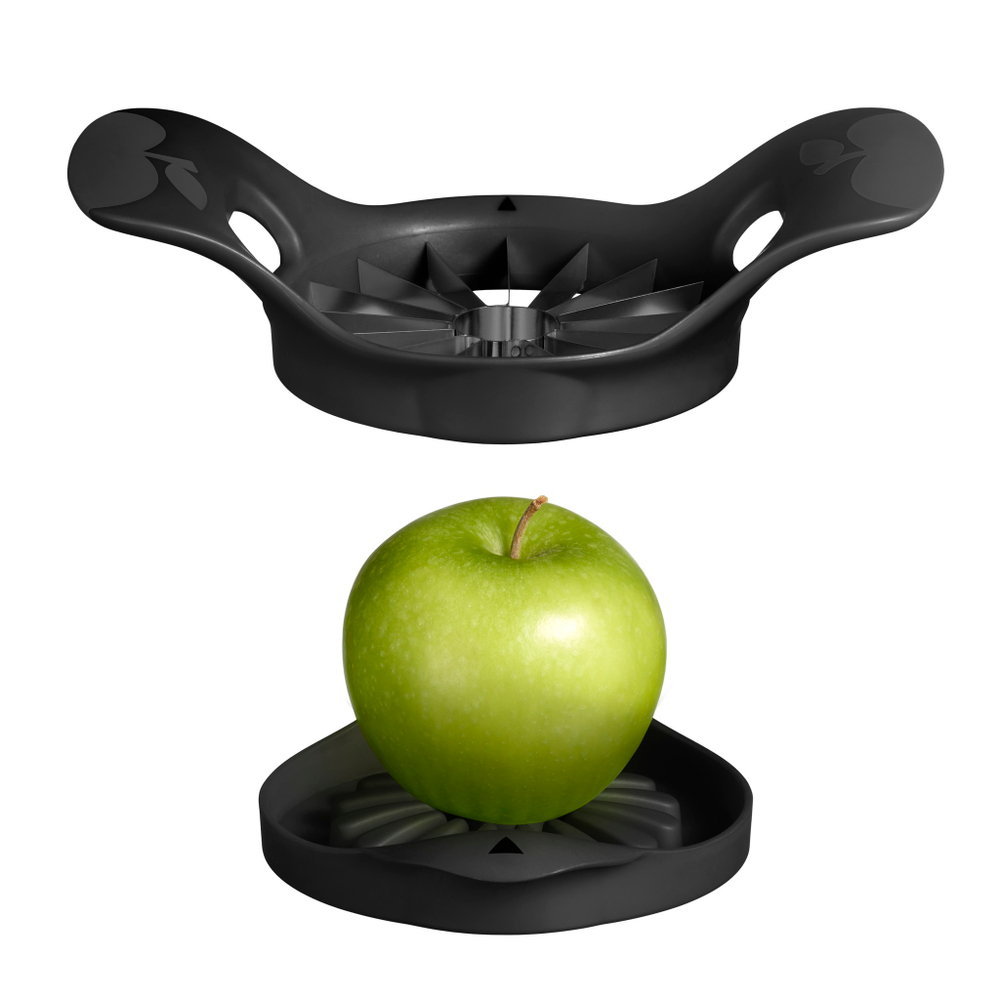 Яблокорезка на 16 долек MoHa Apple Time чёрная