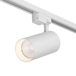 DK6455-WH Трековый светильник SOLID KOPER, 155мм, d80, 220V, LED 3000K, 30W, IP20, белый, алюминий