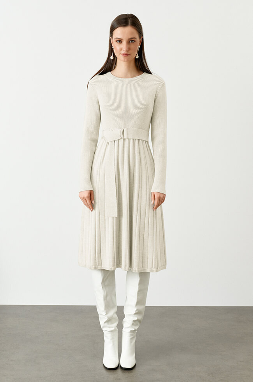 51420 Платье женское (молочный)