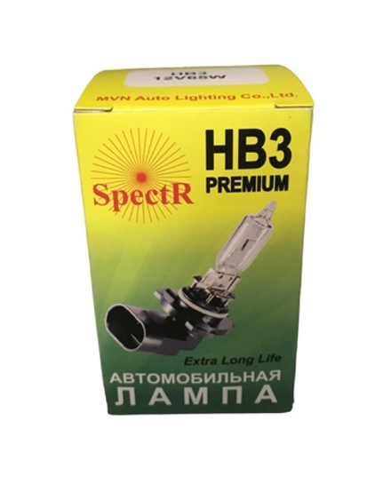 Автомобильная галогеновая лампа SPECTR НB3 9005 12V 65W