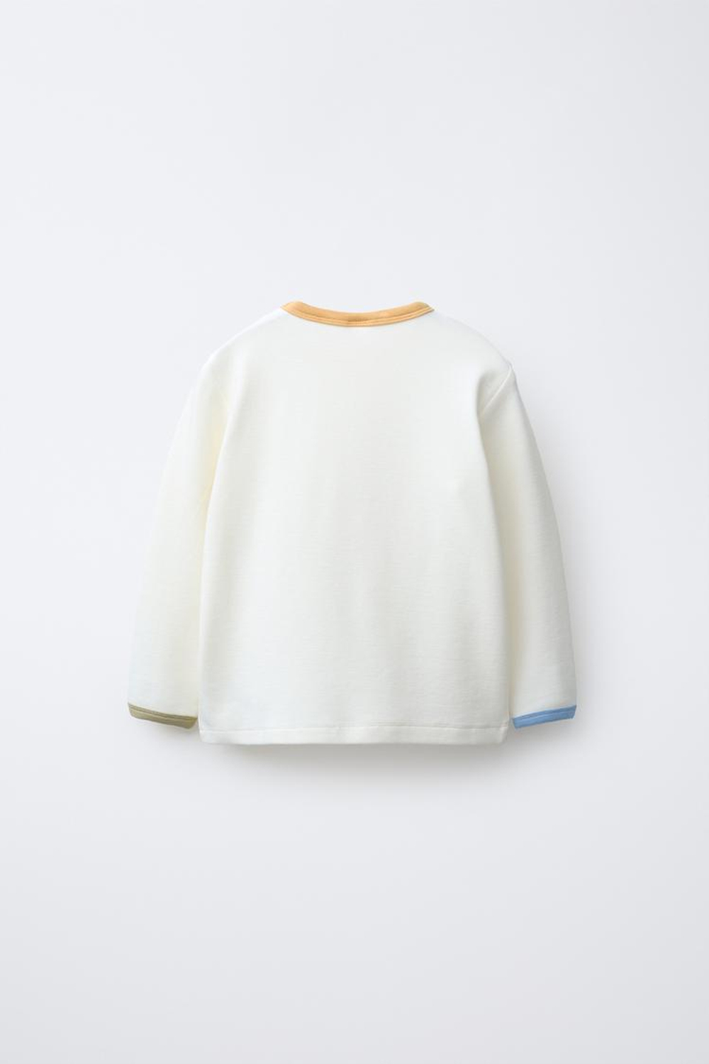 ZARA ПИЖАМА С ПРИНТОМ «ПТИЧКИ», ЭКРЮ